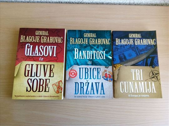 General Blagoje Grahovac 3 knjige
