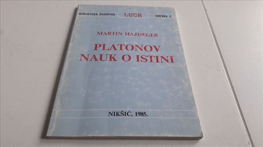 Martin Hajdeger Platonov nauk o istini   