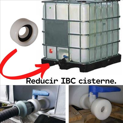 Reducir redukcija za ibc cisterne bidone