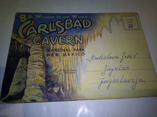 Carlsbad cavern razglednice nekorišćene 