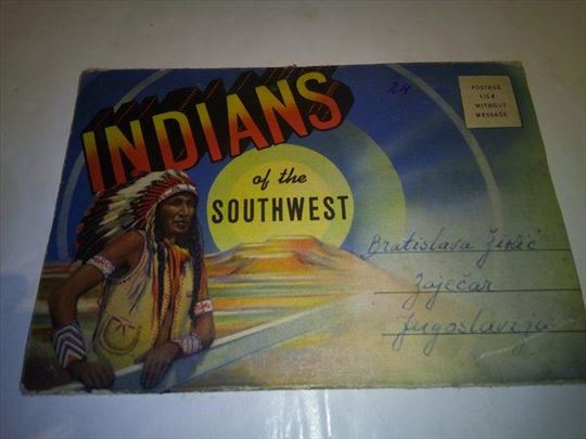 Indians of the southwest razglednice nekorišćene 