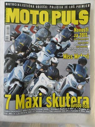 Časopis: moto puls, br.109,110,111x2,112 cena za 