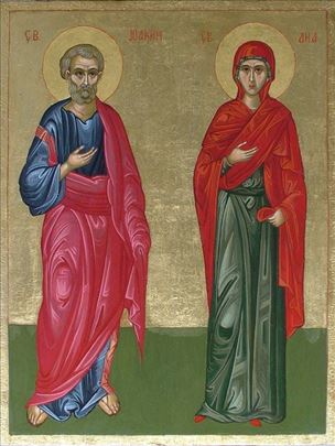 Sveti Joakim i Ana, ikona, 40x30cm