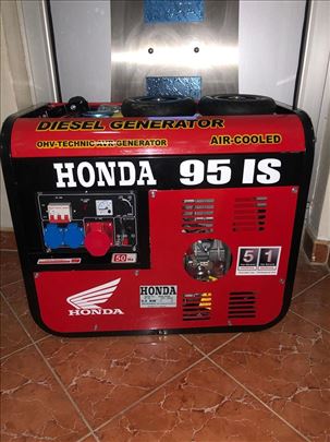 Agregat dizel Honda 9.5kW trofaz-monofazni