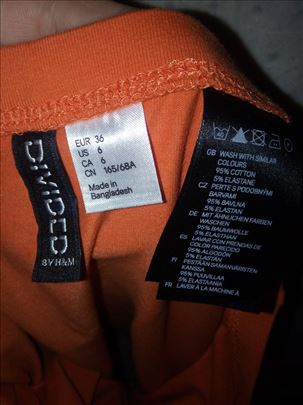H&M nova mini suknja original pamuk akcija