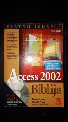 Access 2002 Biblija prvo i drugo izdanje