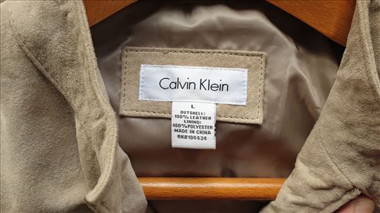 CALVIN KLEIN kožna jakna