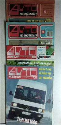 Casopisi Auto 1985,1989,1990 i 1991. god. 