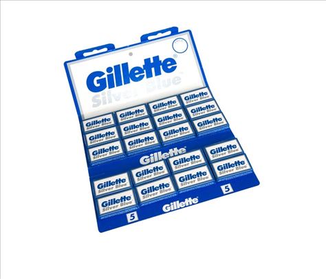 Gillette silver blue