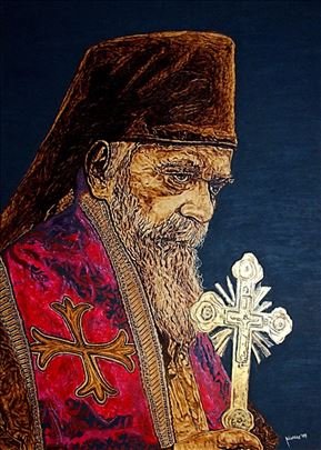 Vladika Nikolaj Velimirovic portret
