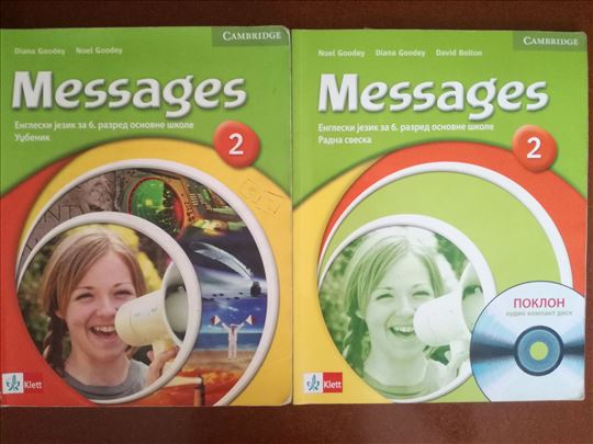 Engleski jezik za 6.razred, Klett „Messages 2“ sa 