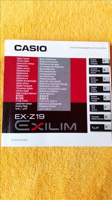 Casio Exilim EX-Z19 Uputstvo za korisnike