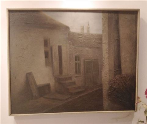 Sa Lekinog brda (Ulje na platnu)