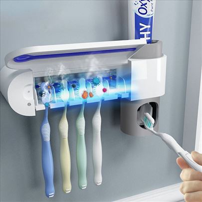 Dozer za pastu za zube Držač za četkice + Steriliz