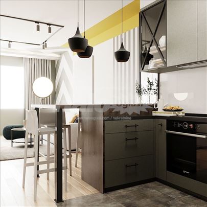 Luksuzan namešten dvosoban stan u ABloku 4 faza