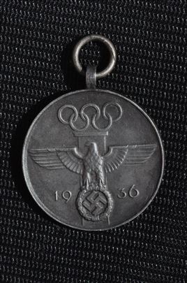 Njemacka Spomen medalja Olimpijade 1936