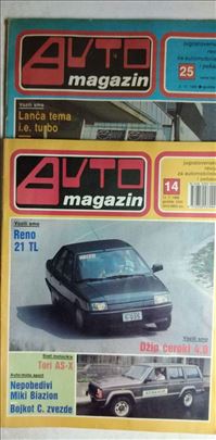 Casopisi Auto br.25/1985 i br1.4/1989, Cena za kom