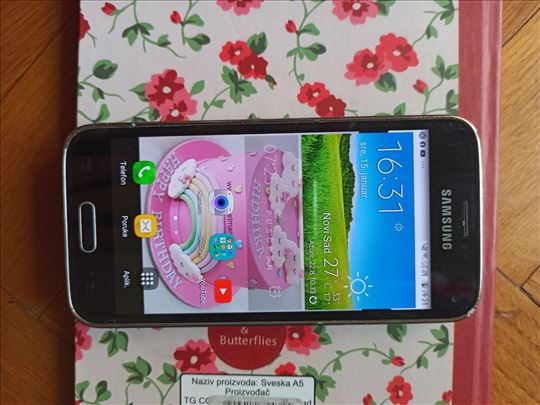 Samsung Galaxy S5 G800F Top stanje