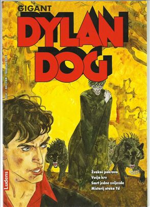 Dylan Dog LU Gigant 10 Žvakač pokrova - Vučja krv 