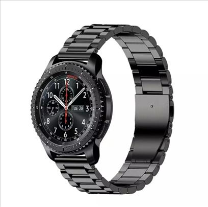 Metalna crna narukvica Galaxy watch 46mm