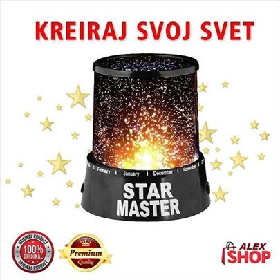 Star Master LED lampa Zvezdano nebo -projektor