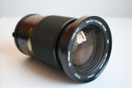Vivitar 28-105mm f:3.5-4.5 macro focusing zoom MC 