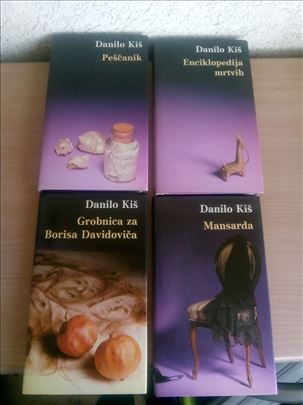 Danilo Kiš - 4 knjige