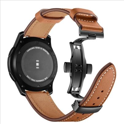 Kožna narukvica 22mm 20mm kaiš Samsung watch