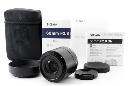 Sigma 60mm f/2.8 DN ART za Micro 4/3