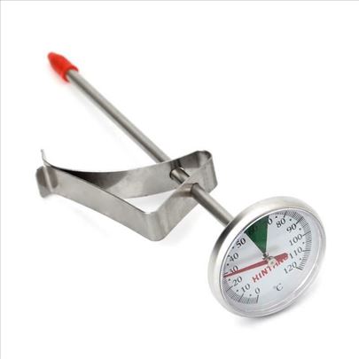Termometar analogni  za tečnost i hranu sa  sondom