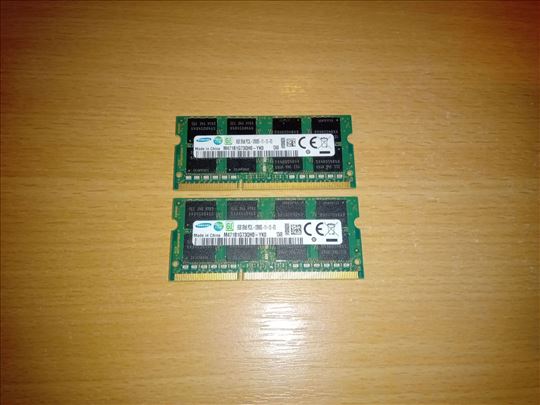 16GB 2 x 8GB DDR3 RAM PC3L Laptop memorija 1600MHz