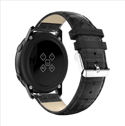 Kožna narukvica crna za Huawei smart watch