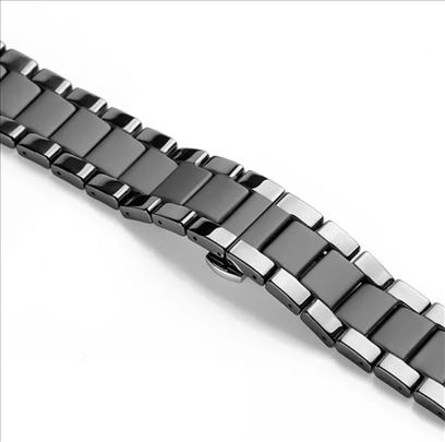 Mat crna metalna narukvica za Samsung smart watch