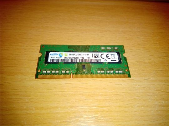 4GB DDR3 RAM PC3L Laptop memorija 1600MHz SO-DIMM