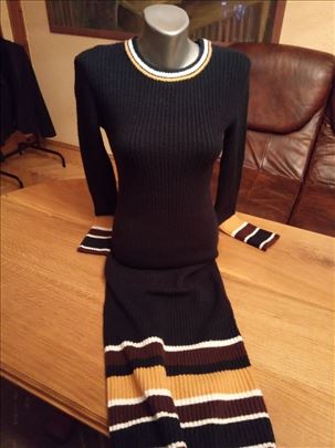 XS pletena haljina, vunena trikotaža