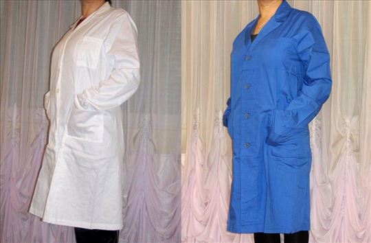 Beli mantili - Ženski modeli - Radna uniforma
