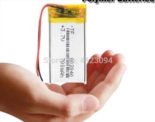 3.7V 700mAh LiPo punjiva baterija