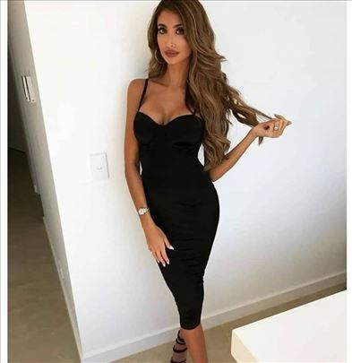 601) Prelepa push up haljina sa elastinom više boj
