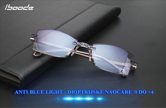 Iboode Anti Blue Light dioptrijske naočare 0 do +4