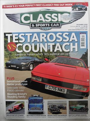 Casopis Classic& Sports car br.12 2008 god. eng.