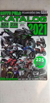 Katalog: motorcikala 2021. , 260 str. sa podacima 