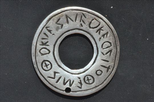 Etrurski privesak, srebro