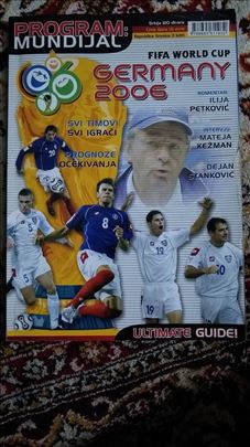 Program Mundijal FIFA WORLD CUP GERMANY 2006