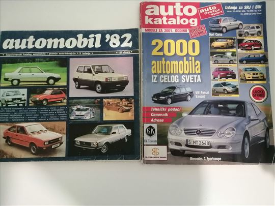Auto katalog br.4 i Automobil '82, 2 kataloga