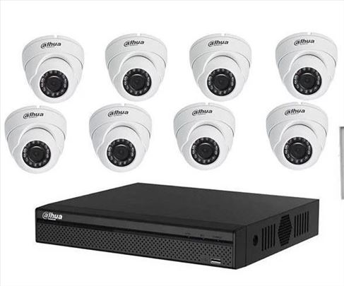 Video nadzor Dahua  SET 8 kamera 2 megapiksela