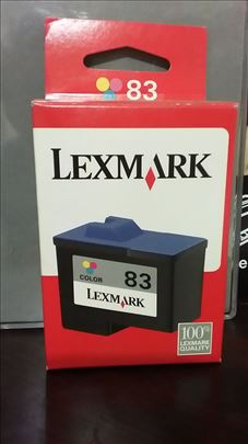 Lexmark original inks. 83 tri-colour. + poklon 82 