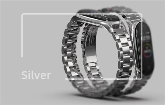 Miband 3 4 5 narukvice metalne