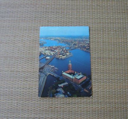 Stockholm razglednica - Putovala - '70-ih