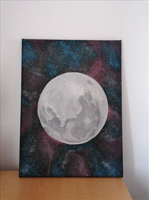 Umetnička slika Mesec