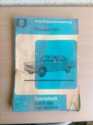 Auto-Reparaturanleitung - Peugeot 404 br. 71